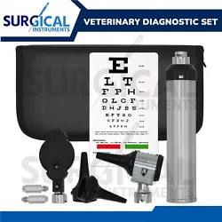 • 1 x Eye scope (Ophthalmoscope). This 2-in-1 diagnostic kit allows you to thoroughly examine the ears, eyes, and...