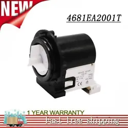 4681EA2001T - WASHER DRAIN PUMP FOR LG AND KENMORE. 4681EA2001T Washer Drain Pump is a part for your washer. This drain...
