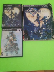 Kingdom Hearts 1 and 2 Game Lot (Playstation 2 PS2) no manuals , offical strateg. Both discs are in good condition ...