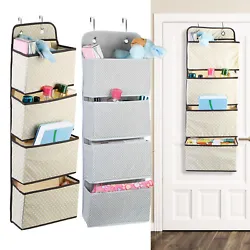 Spacious Organizer: The whole size is about 35.04x13.19x4.13in and each pocket is about 11.81x3.94x6.69in,can organize...
