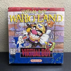 Wario Land ( Nintendo Virtual Boy). Preowned, good condition. Complete in box CIB! Picture is of actual item you will...
