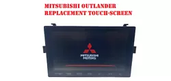 2019- 2022 Mitsubishi Outlander / Sport. IF YOUR RADIO HAS KNOBS THIS TOUCH-SCREEN WILL NOT FIT. radio must be made by....