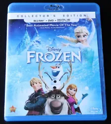 Frozen (Blu-ray/DVD, 2013). Blu-ray and DVD Only. No Digital HD Included. Discs tested and play great. Genuine...