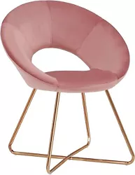 Mid-century modern design, with soft velvet cushion seat and back, make it more comfortable and warm for you sit in...