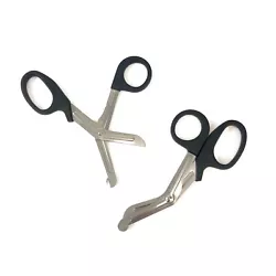 Complete your IFAK with these trauma shears! You will receive two (2) trauma shears. Full Size Trauma Shears. Trauma...