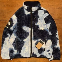 Supreme The North Face Bleached Denim Print Fleece JacketFW21 - December 16th, 2021Size XL26” Pit to pit28”...