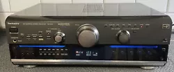 Technics SA-AX6 5.1 receiver, 100 watts per channel X6, .05 THD. Low and high level subwoofer outputs with separate sub...