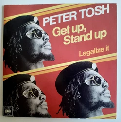 CD Single PETER TOSH. Vinyl 45rpm replica in cardboard sleeve EX condition.