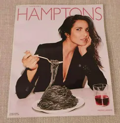 Hamptons Magazine from July 2020 featuring Top Chef star, Padma Lakshmi; Australian Fashion; Travel, artist Ai Weiwei...