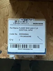 Navien 30004684A Flame Rod Assembly (Propane). Condition is New. Shipped with USPS Priority Mail.