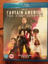 Captain America The First Avenger Bluray. Condition is 