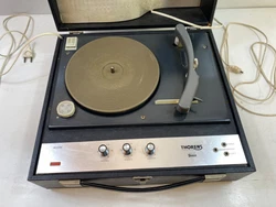 THORENS Production DIÉDRICHS Platine vinyle Thorens à lampes Platine de collection fonctionne.