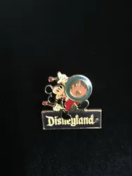 Vintage Older Walt Disney Productions Disneyland Pin Mickey Mouse as a Drummer. 