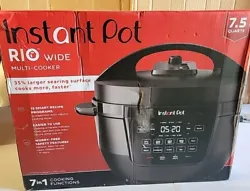 Instant Pop WIDE Multi Cooker ITEM IS USED & STILL FUNCTION,  LIGHT SCRATCHS ON POP , NO VISIBLE SCRATCHS ON THE...