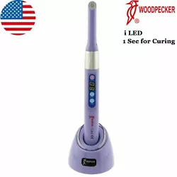 Model: iLed Curing Light. 1 sec for curing, Go quicker than ever. Cure 2mm reins in one second. Colour : P urple...