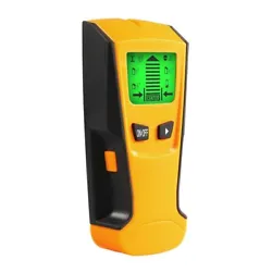 It has 3 detector modes: 1. 1 x 3 in1 Stud Finder. Easy to find the stud center. Audio and visual indication (Beep...