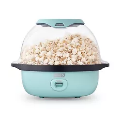 •Make delicious homemade popcorn with the Dash SmartStore Stirring Popcorn Maker. •Makes up to 24 cups of fresh,...
