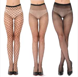 Classic fishnet tights will give any look a bit of edge. Pair these full length thigh highs with skirts, ripped jeans,...