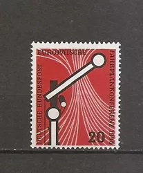 MNH : timbre neuf sans trace de charnière.