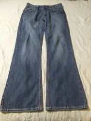 Rock & Roll Cowboy Mens Jeans Double Barrel Relaxed Boot Fit 33x34 (33x32). Good condition. Some fading.  Measurements...