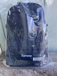 Brand new, never been used original packaging.I have the order confirmation to prove it is a real Supreme backpack....