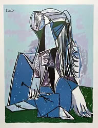 This is a Pablo Picasso limited edition lithograph titled 