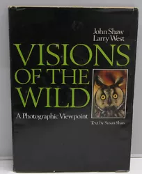 Visions of the Wild. See Photo(s) this is the item you are buying. Dust jacket is acceptable, book is good/very good -...