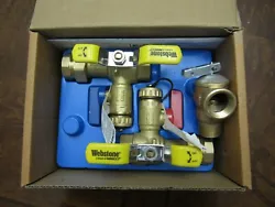 Webstone Valve Kit, 3 pieces never used. Instructions included, details on label.