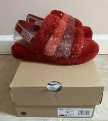 *New in Box*UGG fluff yeah metallic sparkleColor code: REMUPayment within 48 hours