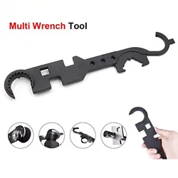 The 8-in-1 wrench has 8 essential tools. This wrench is specially designed for tactical assembly,which is...
