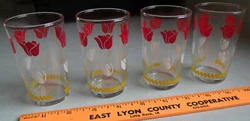 Nice graphics. Bottom marked with Federal Glass 