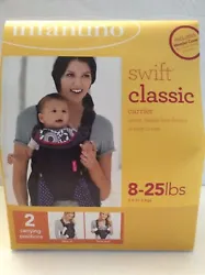 Removable Bib. 2 Positions. Swift Classic Carrier. Condition is New in Sealed Box.