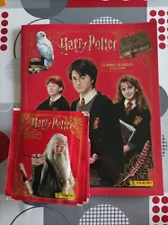 50 Pochettes Panini Harry Potter + Livre Neuf.