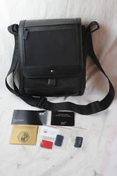 The perfect accessory for the modern traveler, this Nightflight reporter bag from Montblanc is in durable nylon with...