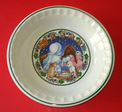 Watkins Country Kids. Winnipeg, Manitoba, Canada. Collectors Recipe Plate.
