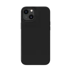 Coque antichoc en gel de silicone doux noir pour Apple iPhone 13,