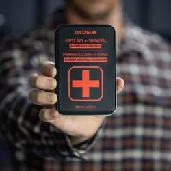 The Life+Gear First Aid and Survival Essentials Tin is made for the adventurist who wants to keep what they carry to a...