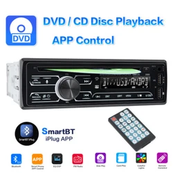 Dual Bluetooth function (answer/make phone calls, Bluetooth music). Bluetooth version: 5.0. Disk format: DVD, VCD,...