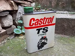 Je vous propose cet ancien et rare ORIGINAL FRENCH Can oil CastrolTS. This old can oil. WHAT YOU SEE IN THE PICTURES IS...