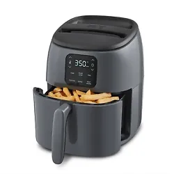 •2.6 qt capacity, great for fries, chicken wings, veggies and more. •AirCrisp® technology fries using hot air...