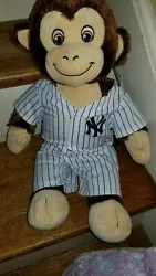 Build a Bear Monkey. Collectable retired stuffed animal. If you Collect Build a Bears and are a Baseball fan, this is...