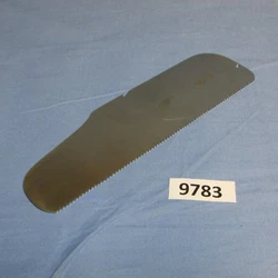This is for one, Aesculap FH326R Satterlee Orthopedic Surgical Saw Blade Length 200mm 8in for use with Aesculap FH325R...