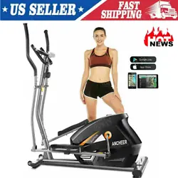 This elliptical trainer has a 18lbs magnetic precision-balanced flywheel and V-belt drive that gives you a smooth...