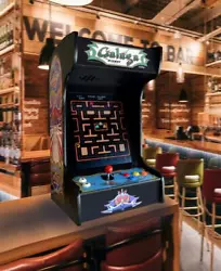 This machine has all your favorites. Galaga, Pacman, Ms Pacman, Donkey Kong, Frogger, Space Invaders and many more. All...