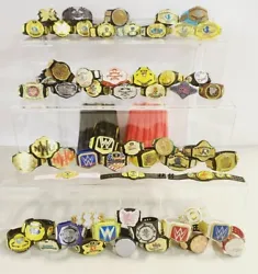 We have also started to add AEW belts made by Jazwares.