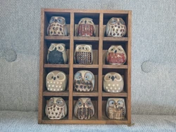 This set is made in Taiwan. The wood display is less than 8