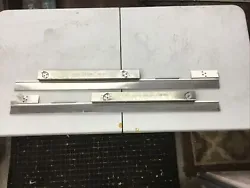 2 - Viking Dishwasher Side Strips Part # PD100013 LH & PD100014 RH . From a VUD141SS Viking dishwasher. Side Strips....