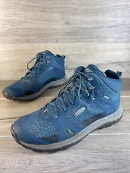 Keen Terradora II 2 Dry Waterproof Womens Blue Hiking Boots Size 9.5 US 1022354. In great shape.Only very minor...
