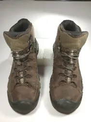 Keen Brown Targhee Mid Waterproof Hiking Boots Shoes Mens Size 10.5. Really nice pair of pre-owned Mens Keen Hikers....