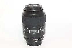 105mm Lens F/2.8. Compatible Mountings: Nikon F. Manufacturer: Nikon. Lens Type: Macro.
